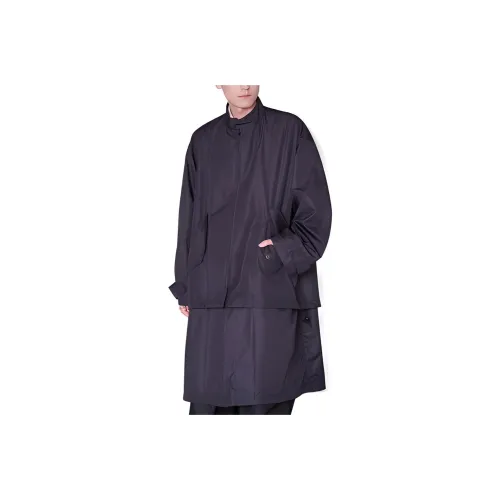 PUBLIC TOKYO Черное Мужское Пальто