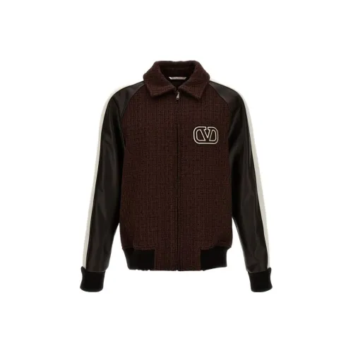 Valentino Коричневые Мужские Куртки