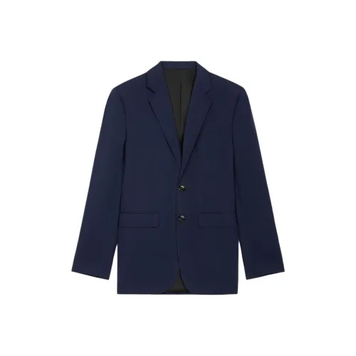 CELINE Бизнес-костюм пальто мужской синий