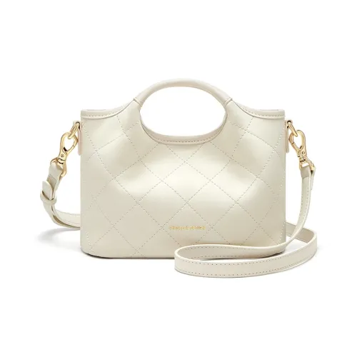 CNOLES Сумка из синтетической кожи стандартная женская белого цвета