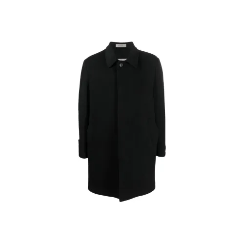 Corneliani Черное Мужское Пальто