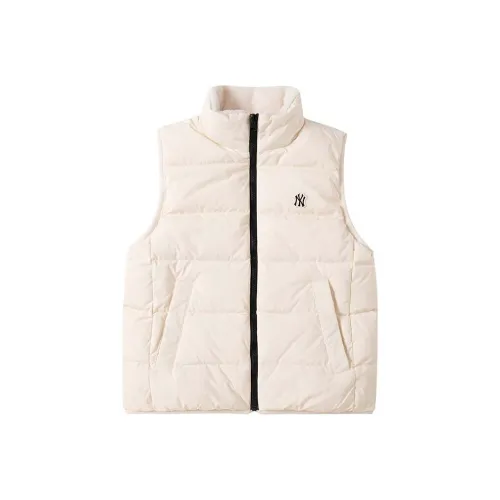 MLB New York Yankees Ecru Unisex Down Vest MLB Нью-Йорк Янкиз Экрю Унисекс Пуховый жилет