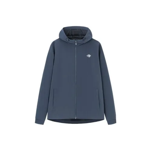 Anta Basketball Collection Крабовый серый Мужские куртки