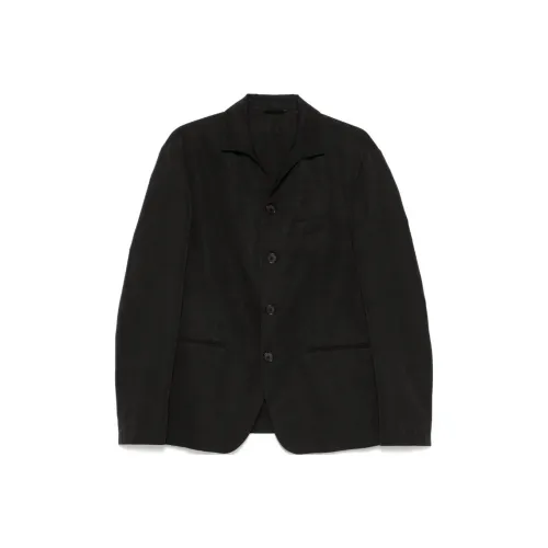 AMANI SS25 Бизнес-костюм Пальто Мужской Черный