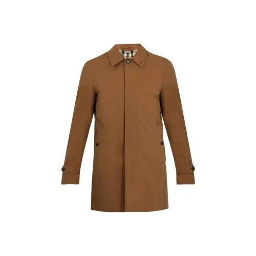 Burberry Коричневое Мужское Пальто