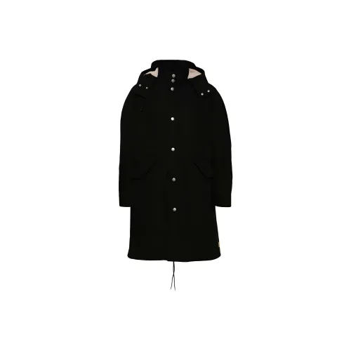 A.P.C Черное Мужское Пальто