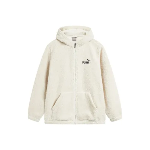 PUMA Velvet Feel Куртка Унисекс Белый