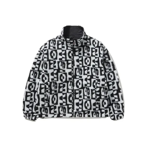 Vision Street Wear Checkerboard Vision Series Черный/Белый Унисекс Бархатные куртки