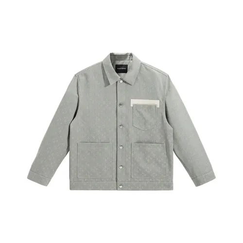 PEACEBIRD MEN Куртка Мужская Серого цвета