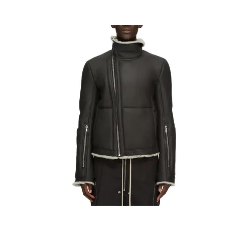 RICK OWENS совместный бренд RO Куртки и пальто Мужской Черный