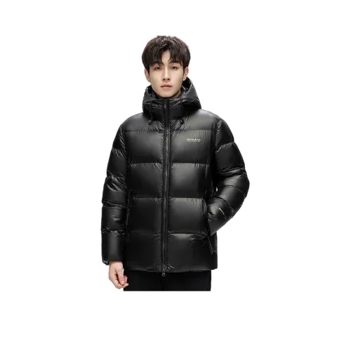 YAYA Пуховик Мужской Яркий Черный