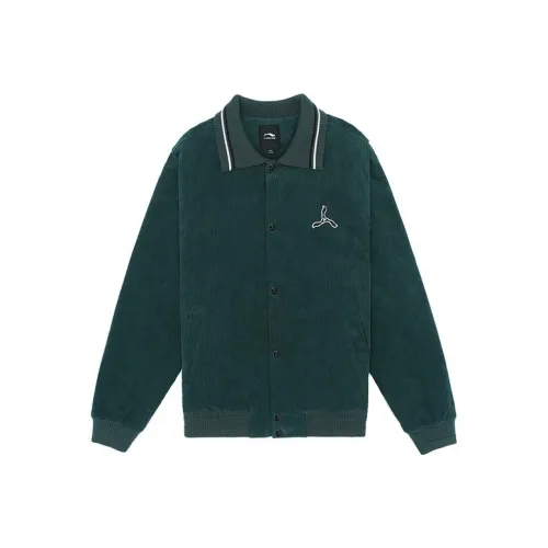 LI NING 1990 Classic Collection Novo-Zelenый Fat Мужские Пуховики