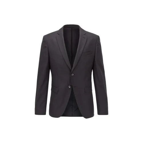 Hugo Boss Черные Мужские Деловые Костюмы