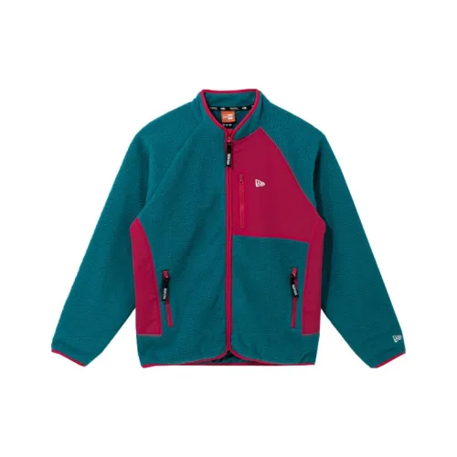 New Era FW21 Куртка Унисекс Синий Зеленый