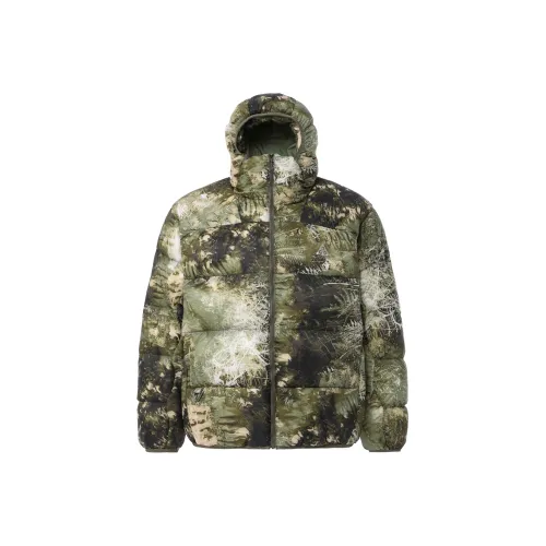 NIKE ACG Масляно-зеленая унисекс куртка