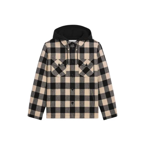 CELINE SS25 Куртки и Пальто Мужской Светлый Умбра