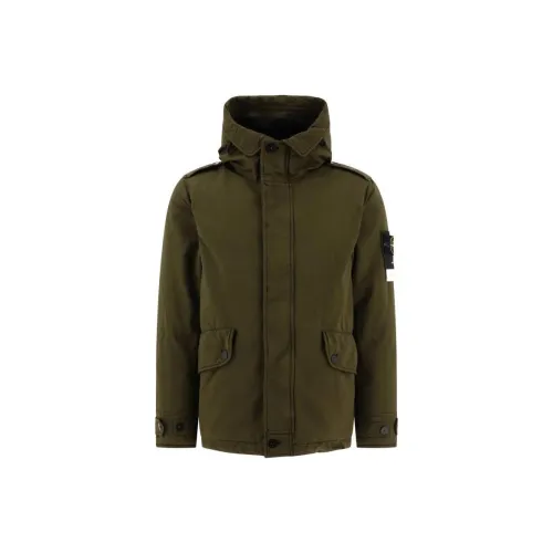 STONE ISLAND Куртки и Пальто Мужской Оливково-зеленый