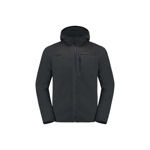 Jack Wolfskin KAMMWEG PILE FZ M Velvet Feel Coat Men's Джек Вулфскин KAMMWEG PILE FZ M Бархат Feel Пальто Мужской