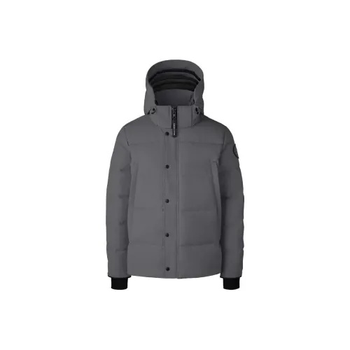 Canada Goose Wyndham Series Берег Серый Мужской Пуховик
