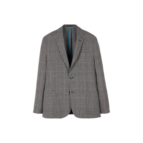 Paul Smith SS25 Бизнес-костюм мужской серый