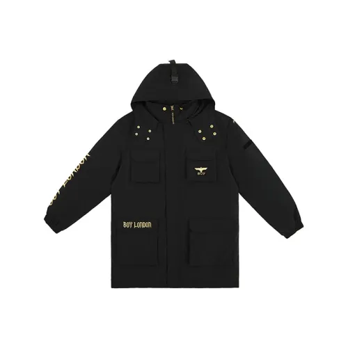 Boy London Пуховик Унисекс Черный