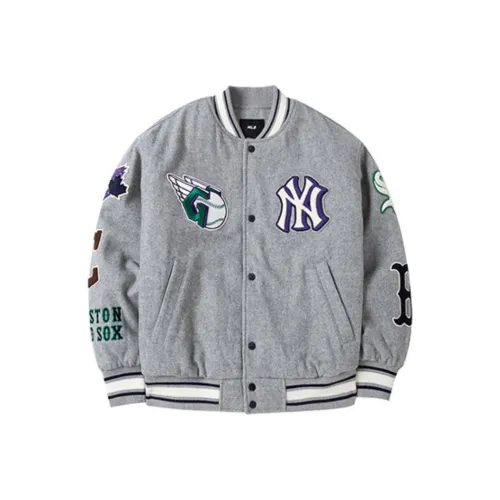 MLB Бейсбольная куртка Унисекс Серый