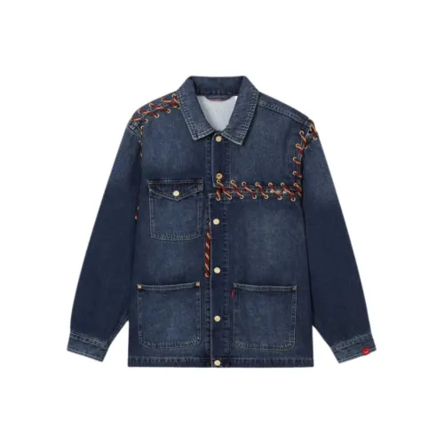 Levi's Denim Jacket Men's Dark Blue