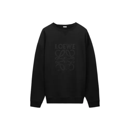 LOEWE Совместное издание Черные мужские свитшоты