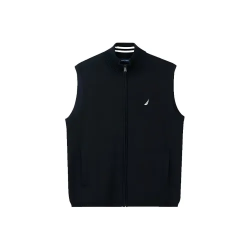 NAUTICA 4NV Темно-синий Синий Мужские Жилеты