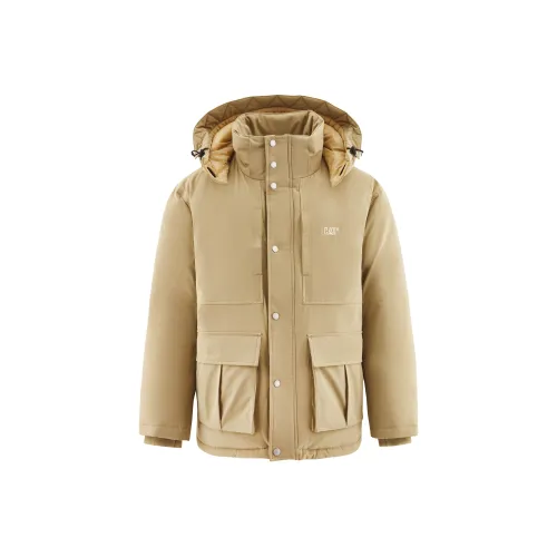 CAT Light Khaki Men's Down Jackets
