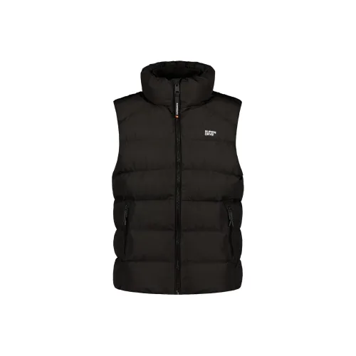 SUPERDRY Мужские черные жилеты