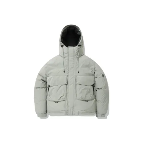COVERNAT Gray Green Men's Down Jackets