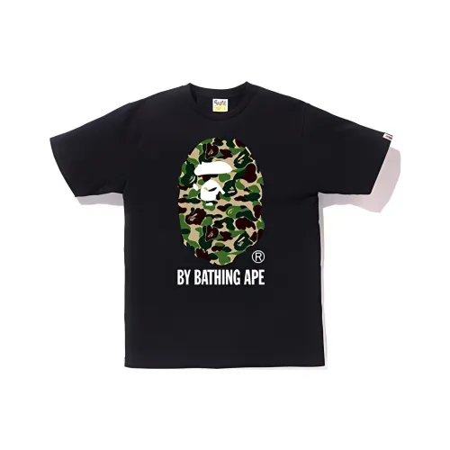 A BATHING APE Голова Series T Рубашка Мужская Черная
