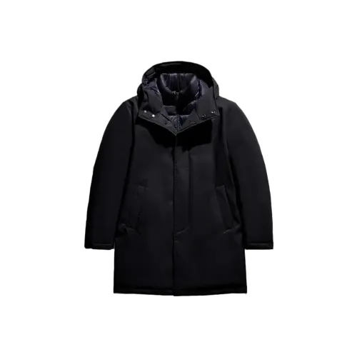 Fay Темно-синий Синий Мужской Пух