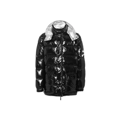 PHILIPP PLEIN Черный Мужской Пуховик