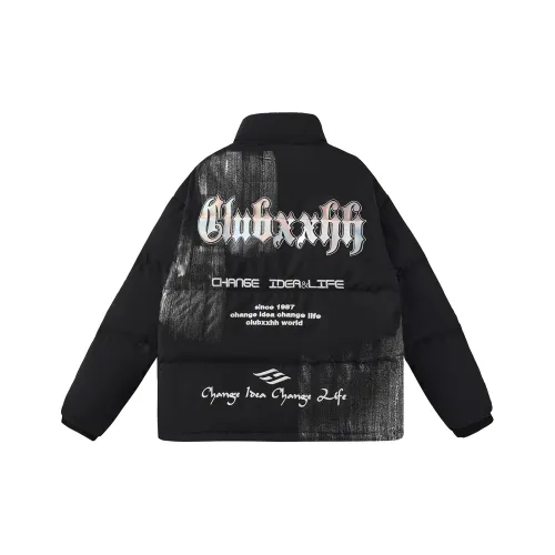 Clubxxhh Пуховик Унисекс Черный