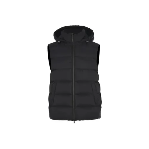 HERNO Мужские черные жилеты