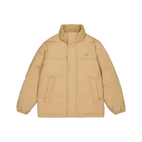 New Balance Желтая унисекс пуховая куртка