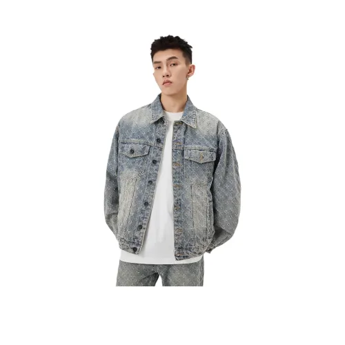 ALL IN Denim Куртка Унисекс Айсберг Синий