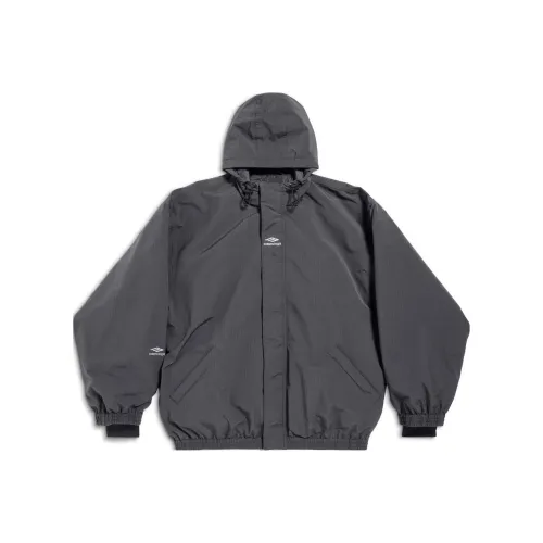 Balenciaga Куртки и Пальто Стандартный крой Мужской Темно-серый