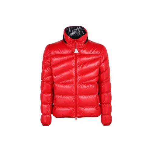 Moncler Красный Мужской Пуховик