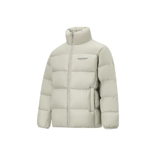 CF Down Jacket Unisex Rock Gray