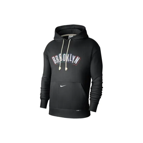 Nike x NBA Brooklyn Nets Dri-FIT Форма FW24 Свитшот Мужской Черный