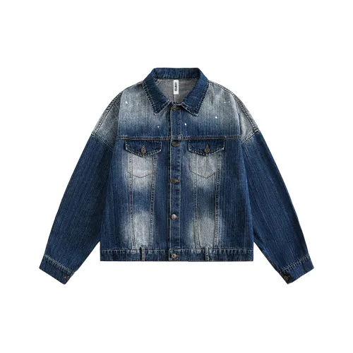 XAKA Denim Jacket Unisex Far Mountain Blue