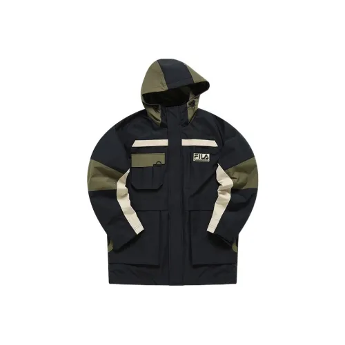 FILA FUSION White Mountaineering Черный Мужской Пуховик