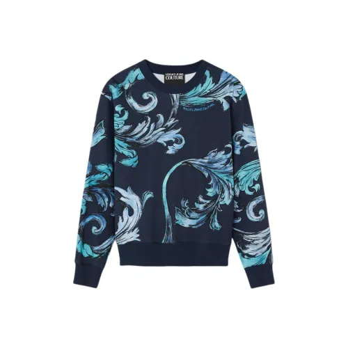 VERSACE Синий Мужской Свитшот