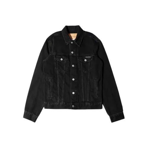 CALVIN KLEIN Denim Jacket Men's Black