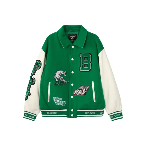 Boy London Бейсбольная куртка Унисекс Зеленый