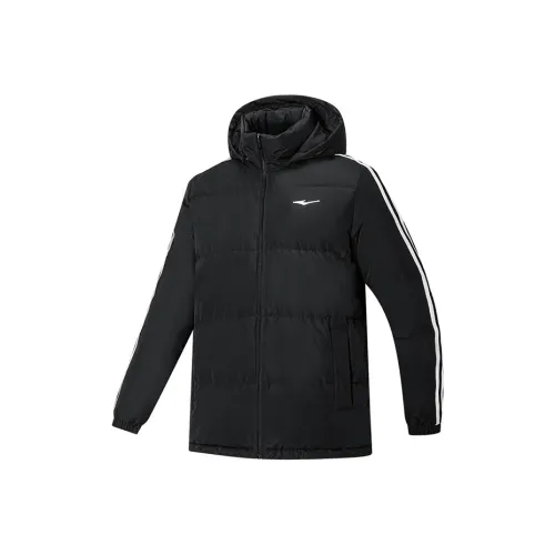 Erke ZONGXUNXILIE Пуховик Мужской Глубокий Черный