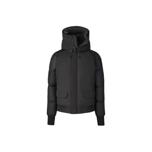 Canada Goose Chilliwack Series Пуховик Пальто Пилот Куртка Мужской Черный